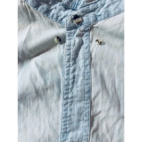 Mickey & CO‎ By Denim Button Down Shirt Size Large - Picture 4 of 11